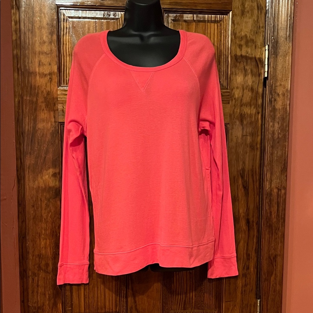 GAP Vibrant Coral Ultra Soft Tee